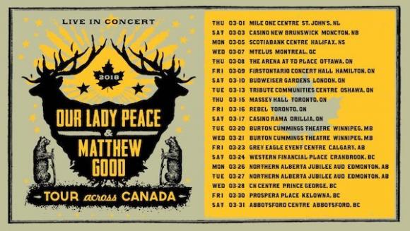 Our Lady Peace & Matthew Good