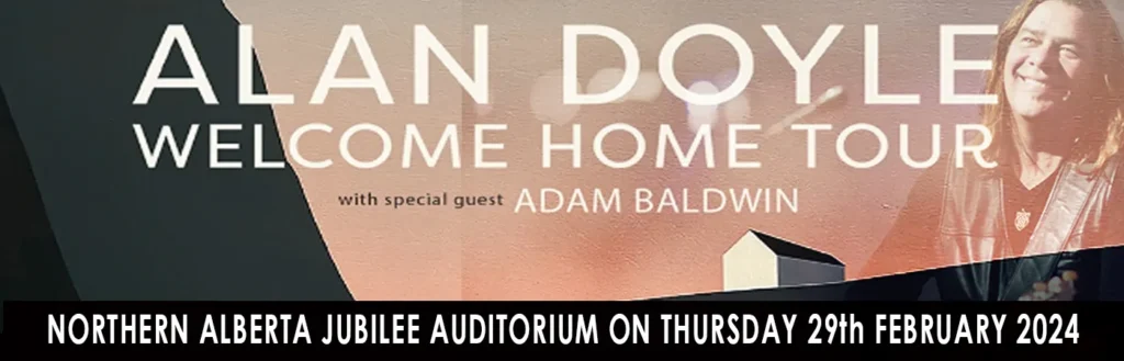 Alan Doyle at Northern Alberta Jubilee Auditorium