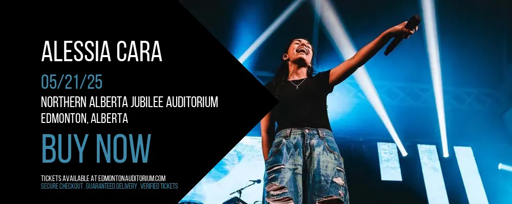 Alessia Cara at Northern Alberta Jubilee Auditorium