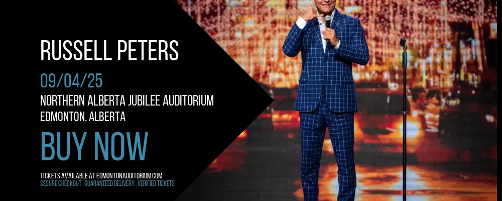 Russell Peters at Northern Alberta Jubilee Auditorium